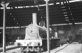 Locomotora de vapor 230 - 4136 de RENFE, (Ex Andaluces 326) de la serie ex Andaluces nº 321 a 330...