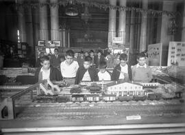 Primera Exposición de Trenes en Miniatura, inaugurada el 7 de mayo de 1949 en Madrid.