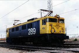 TÍTULO DEL ÁLBUM: Locomotoras eléctricas de la serie 289 de Renfe  (Ex 8900)