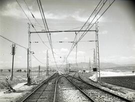 Estación de Las Matas de la línea de Madrid a Irún, también conocida como Madrid a Hendaya