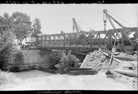 Sustitución de puentes metálicos. Línea Madrid-Badajoz. Km. 493,014. Puente Guerrero.