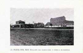 Estación de Nava del Rey de la línea de Medina a Zamora