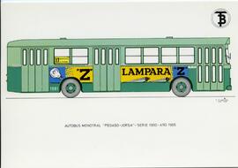 
Autobús monotral "Pegaso - Jorsa". Serie 1900. Año 1965
