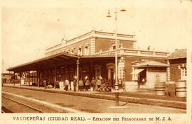 Estación de Valdepeñas de la línea de Manzanares a Córdoba