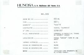 LOCOMOTORAS MINERAS DE HUNOSA