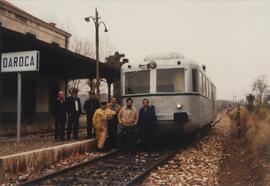 Cierre del tramo de Caminreal a Cidad - Dosante en la línea conocida como Ferrocarril de Santande...