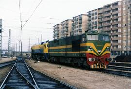 Locomotora de línea serie 319 - 071 - 7 (ex 1971)