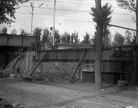 Renovación del puente de Los Franceses , Madrid