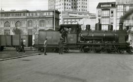 Locomotora de vapor 130 + 2 T nº 24 "Pesués" del Ferrocarril del Cantábrico en Santande...