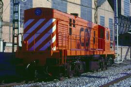 Tractor o locomotora diésel - eléctrica de la serie 313 - 001 a 050 de RENFE, ex. 1301 - 1350, co...