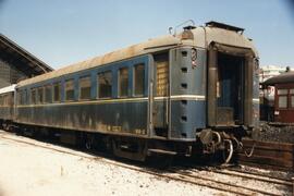 Coche 552, antes de restaurar en Madrid en 1990