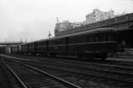 Coche de viajeros de 3ª clase CC 2939 de la serie CC 2939 a 2941 de RENFE, ex Norte serie WRD 101...