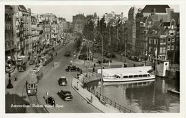 Rokin vanf Spui en Amsterdam