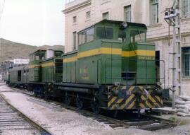 Locomotora de maniobras serie 304 - 040 - 9 (ex 10440)