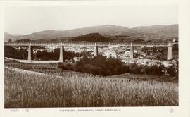 Viaducto o puente de Redondela de la línea de Orense a Vigo de MZOV