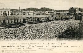 Estación de Huelva de la Compañía MZA