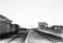 Estación de Pineda, lado Gerona