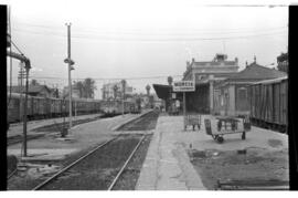 Estación de Murcia del Carmen (Murcia) de RENFE, construida por la Compañía MZA