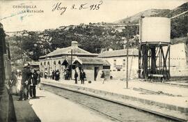 Vista general de la estación de Cercedilla