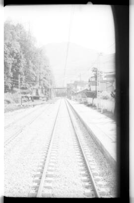 Ferrocarril de vía estrecha en Guipúzcoa