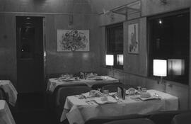 Coche restaurante WR 3578 de la Compañía Wagons Lits en Barcelona, construido por la empresa fran...
