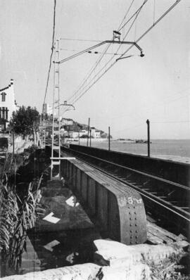 Puente sobre la riera de San Pol, vista en dirección San Pol