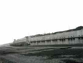 Cargadero de carbón de la estación de Ponferrada de la línea de Palencia a La Coruña