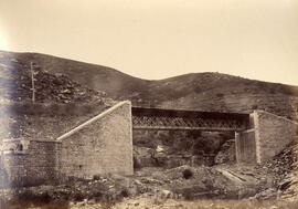 Puente sobre la riera de Llansá en la línea de Gerona a la Frontera Francesa