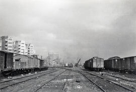 Estación de Barcelona-Bogatell de la línea de Barcelona-Término a Massanet-Massanas (vía Mataró)