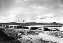 Puente sobre el río Tordera, trayecto de Malgrat a Blanes