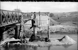 Puente sobre el río Manzanares, en el km 6,400 de la línea de Madrid a Alicante