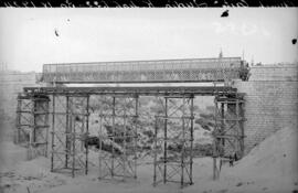 Puente de la Rambla del Judío, en el km 406,622 de la línea Chinchilla-Cartagena