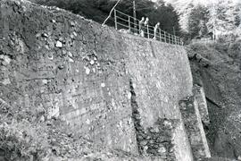 Viaducto de La Regerona, en el km 67,779 de la línea de León a Gijón, dentro del término municipa...