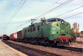 Locomotoras eléctricas de la serie 278 - 001 a 029 de RENFE, ex serie 7801 a 7829, denominada &qu...