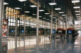 Interior de la moderna estación de Cádiz