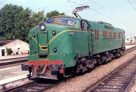 Locomotoras eléctricas de la serie 278 - 001 a 029 de RENFE, ex serie 7801 a 7829, denominada &qu...