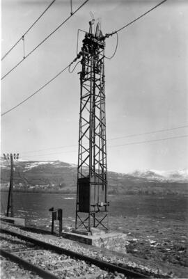 Poste de socorro en la frontera con Francia, dentro del trayecto de Puigcerdà a La Tour de Carol ...