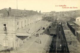 Estación de La Coruña de la Compañía del Norte