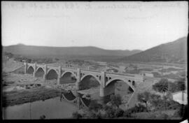 Sustitución de puentes metálicos. Línea Madrid-Badajoz. Km. 289,182. Puente sobre el río Guadalmez.