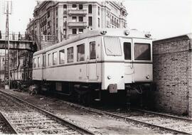 Automotor térmico diésel 9157 de la serie RENFE 9157 a 9159, ex A 11 de la Compañía del Central d...