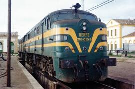 Locomotora diésel - eléctrica 316 - 010 - 8 de la serie 316 - 001 a 017 de RENFE, ex 1610, fabric...