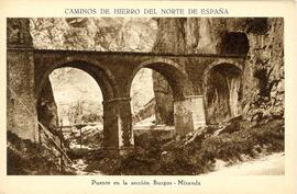 Puente de la sección Burgos - Miranda