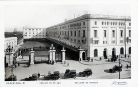 Estación de Barcelona - Término de la Compañía MZA, también denominada Barcelona - Francia