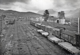 Estación de Marsa-Falset en la línea de Madrid a Barcelona (vía Caspe)