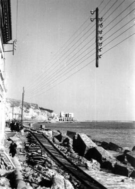 Temporal en la costa