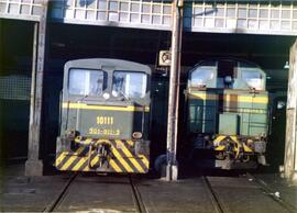 Locomotoras de maniobras serie 301 - 011 - 3 (ex 10111) y 303 - 014 - 5 (ex 10314)