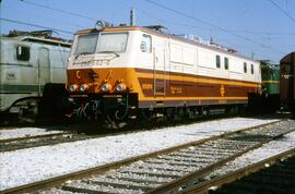 Locomotoras eléctricas de la serie 250 - 600 de Renfe. 1 a 8