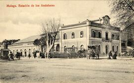 Estación de Málaga de la línea de Córdoba a Málaga