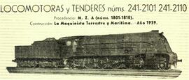 Locomotora de vapor 1807 de MZA (serie 241 de RENFE)