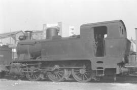 Locomotora de vapor nº 53 de rodaje 030 T, fabricada por Hohenzollern en 1914, del Ferrocarril de...